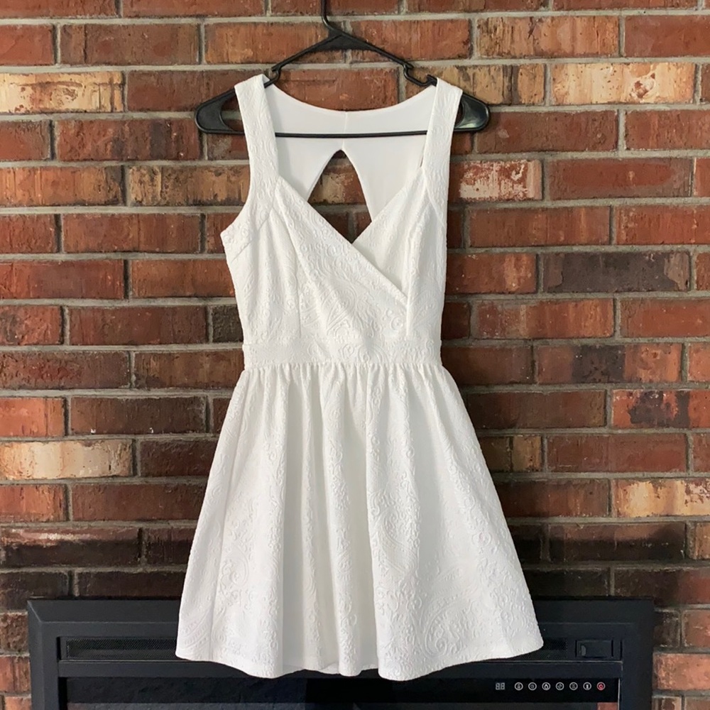 White dress